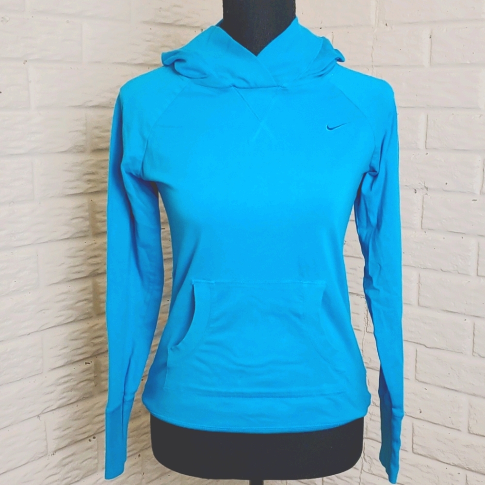 Nike thin hoodie, blue, PS, GUC